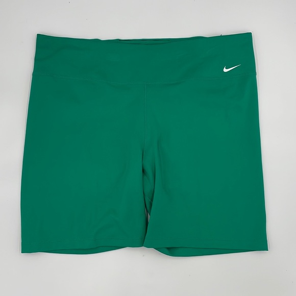 Nike Shorts Nike One Midrise Bike Shorts In Neptune Green Poshmark